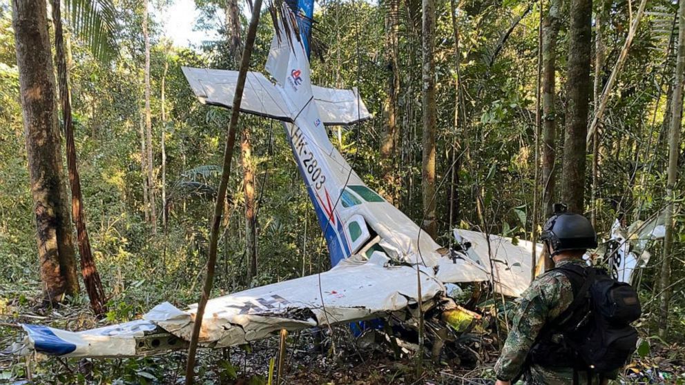 4 Indigenous siblings found alive after surviving Amazon plane crash and 40 days alone in jungle
