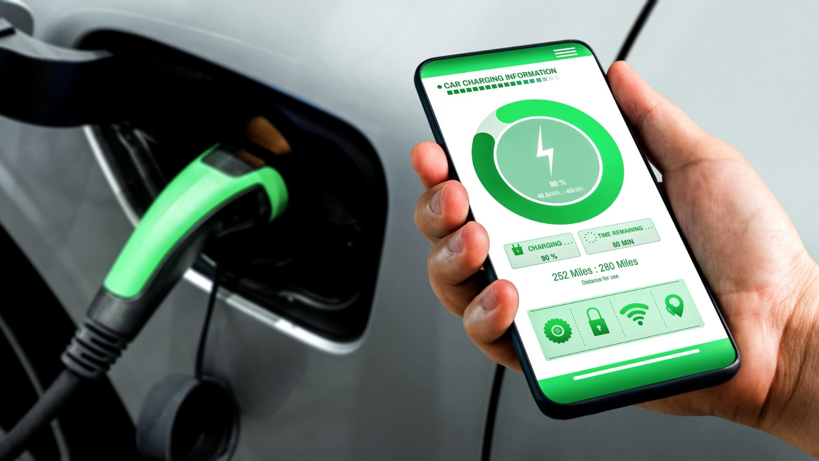 EVSE charge app Android. Приложение зарядных станций