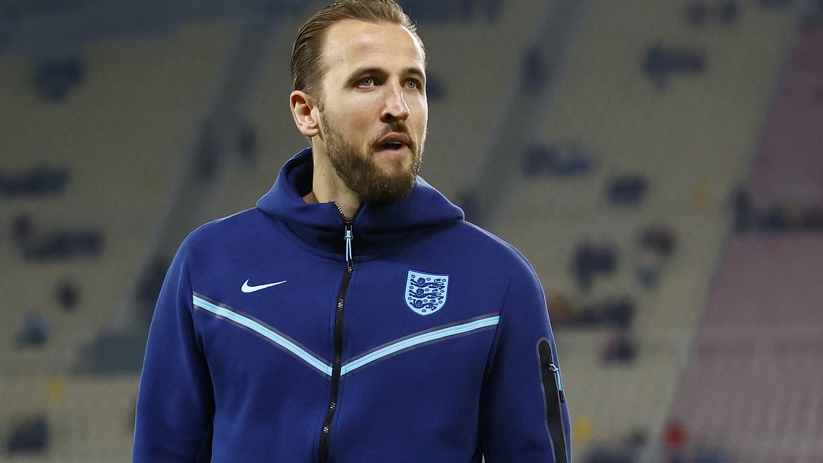 Harry Kane builds his ultimate striker out of eight players which includes Cristiano Ronaldo, Peter Crouch, himself and a surprise England midfielder