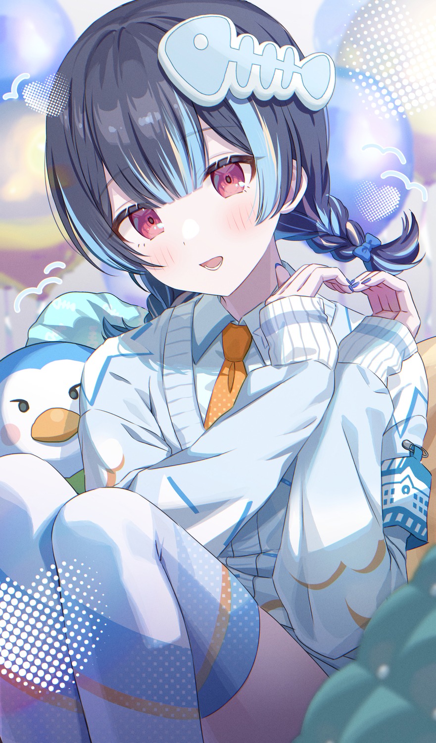 momomoi momoi the idolm@ster the idolm@ster shiny colors morino rinze thighhighs | #1137457