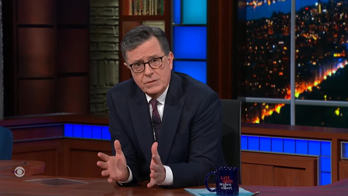 US talk show host Stephen Colbert faces fresh backlash as he finally addresses his Kate Middleton 'jokes' - telling viewers 'I do not make light of somebody else's tragedy' - but stops short of a full apology