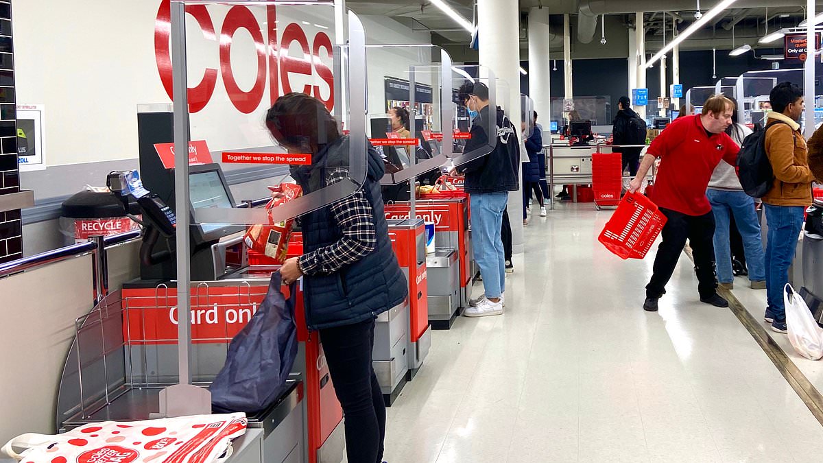 Coles self-service checkout is 'completely out of hand' as shopper reveals he was ordered by staff to scan groceries in a particular way