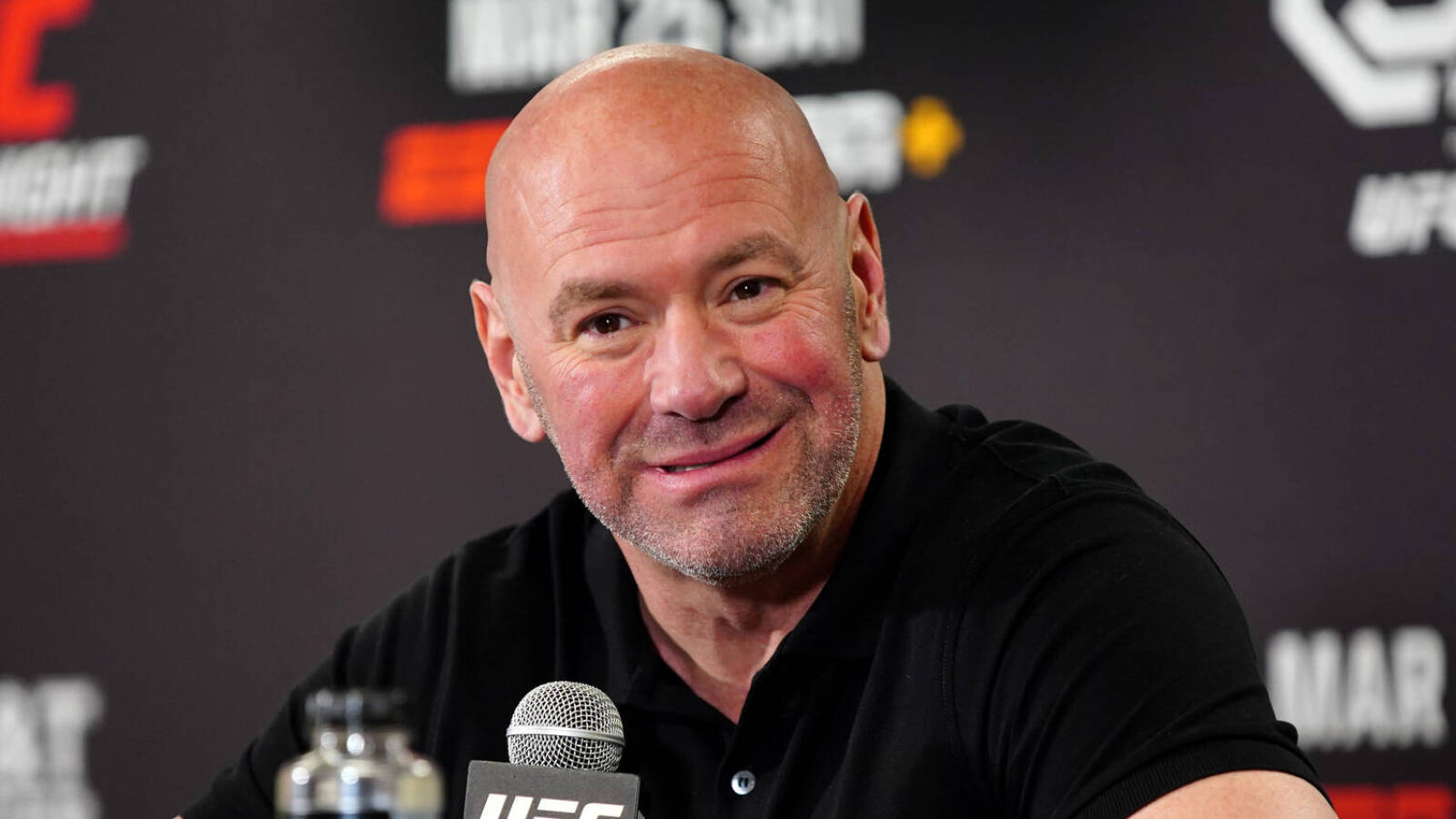 Watch: Sage Steele awkwardly confuses UFC boss Dana White with Joe Rogan