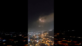 Explosions over skies of Israel