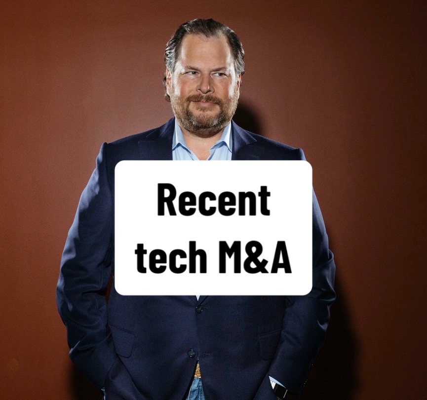 Tech M&A making waves this month #tech #vc #foryoupage #startup #news #data