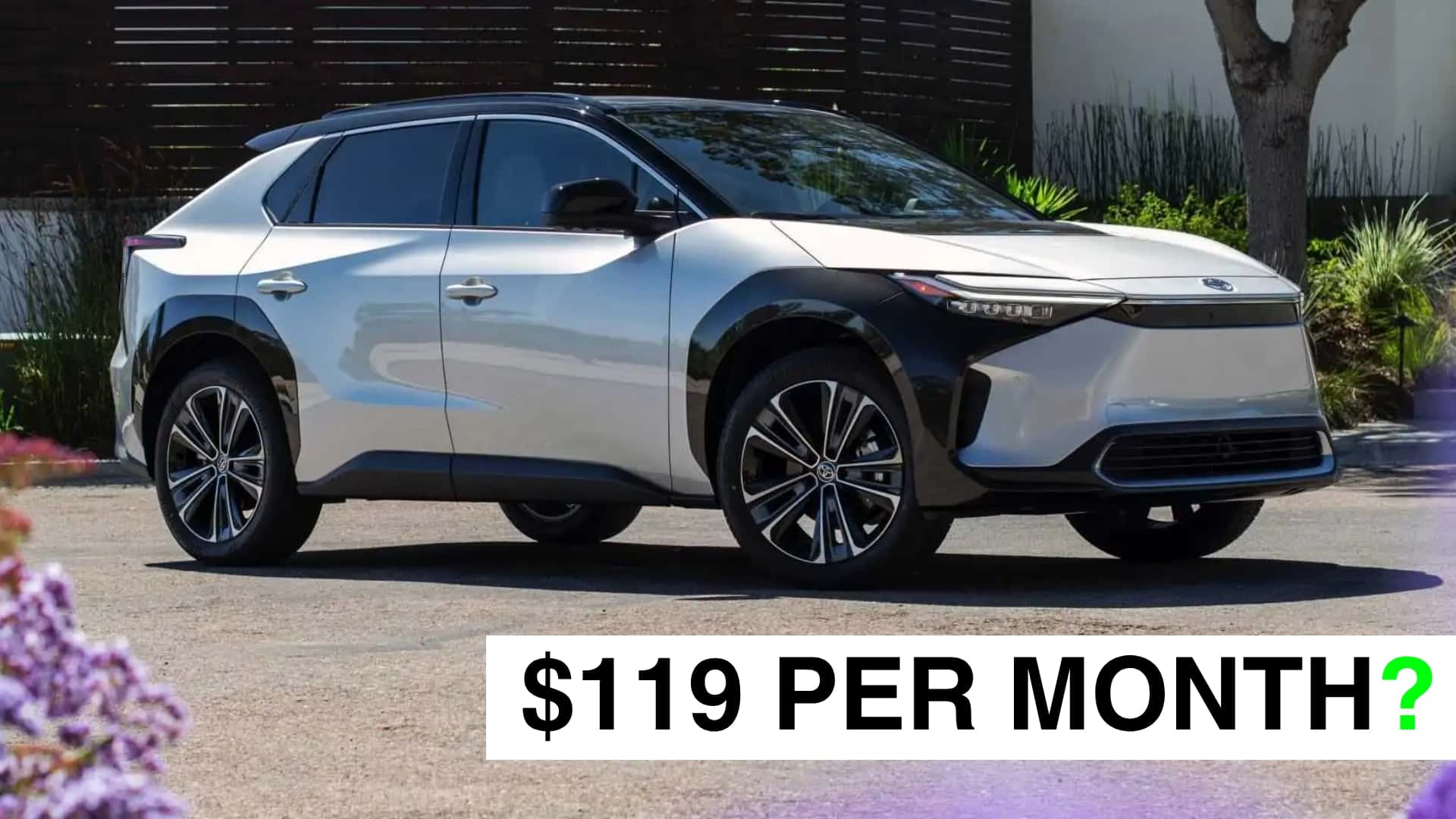 You Can Lease A Toyota bZ4x For Astoundingly Cheap Right Now