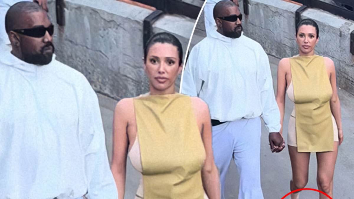 Fans slam Disneyland for allowing Bianca Censori to break the strict dress code by going barefoot at the theme park with Kanye West