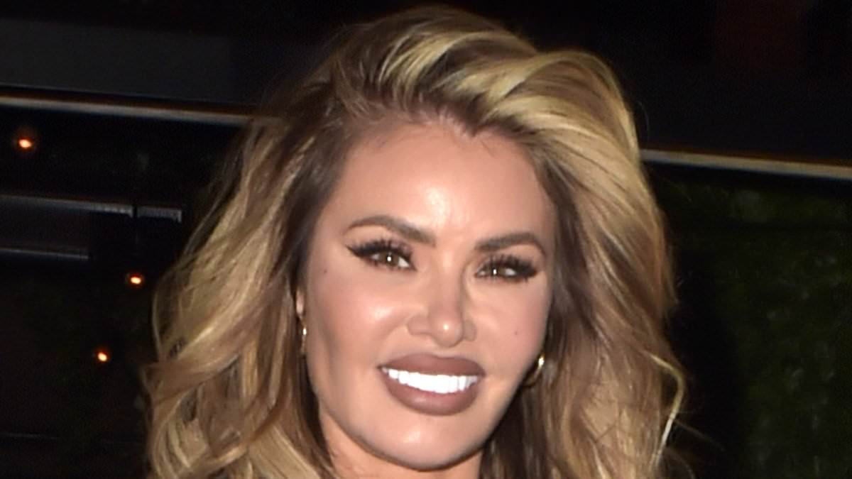 Chloe Sims, 42, gets cosy with Netflix exec on glam London night out... days after clarifying relationship status with Lionel Richie's son Miles, 29