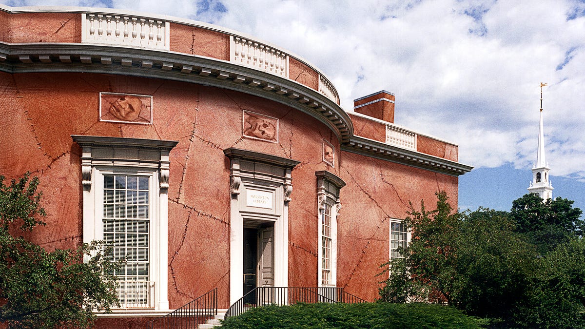 Harvard Demolishes Library Covered In Human Skin