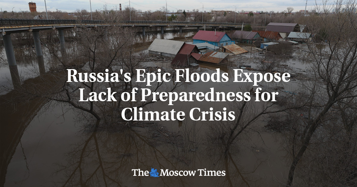 Russia's Epic Floods Expose Lack of Preparedness for Climate Crisis