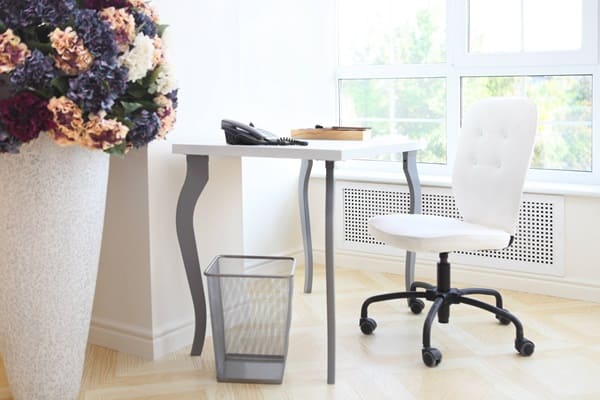Get the space-saving free-standing tables to streamline your office
