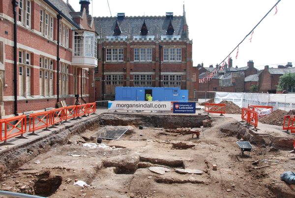King Richard III's Car Park in Leicester, England