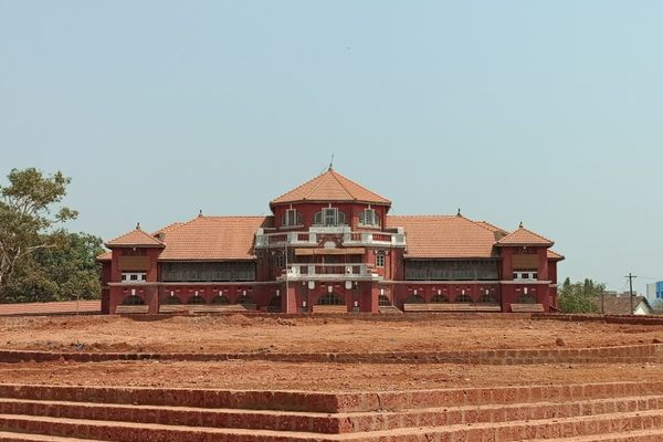 Thiba Palace in Ratnagiri, India