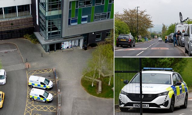 Students 'hid under tables' as teenage boy, 17, 'attacked child'