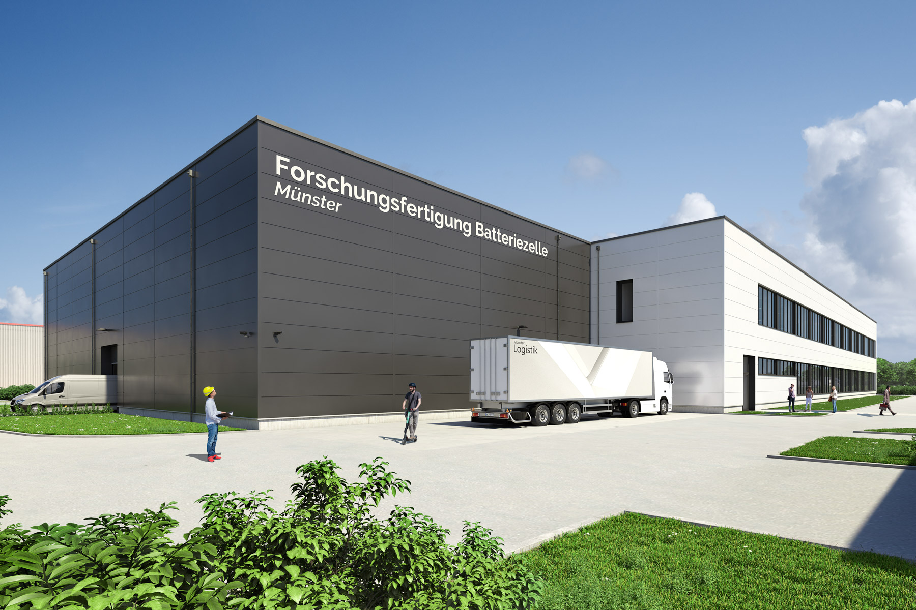 Battery cell production research: FFB PreFab opens in Münster