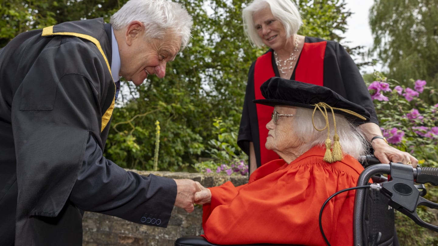 98-Year-Old Physicist Finally Receives Ph.D. 75 Years After Her Major Discovery