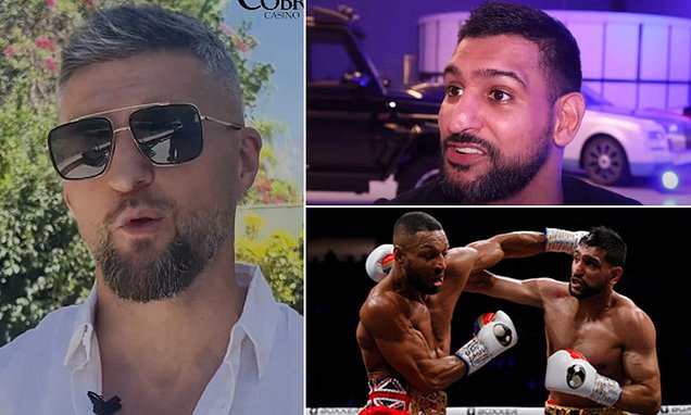 Carl Froch issues brutal X-rated response to Amir Khan's criticism