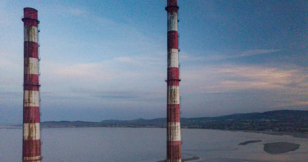 Painting to start on Poolbeg Chimneys next month