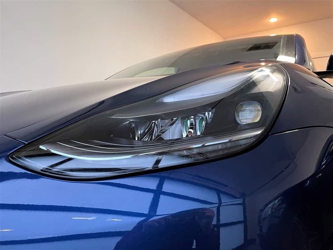 Tesla’s high-tech adaptive headlights are almost ready for the U.S.