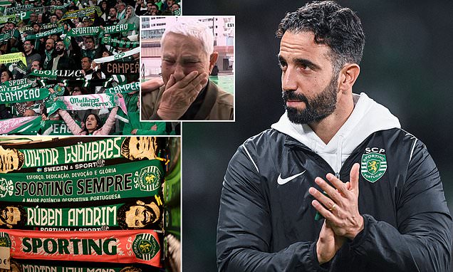 Tears and fury at Ruben Amorim's farewell as he 'abandons' Sporting