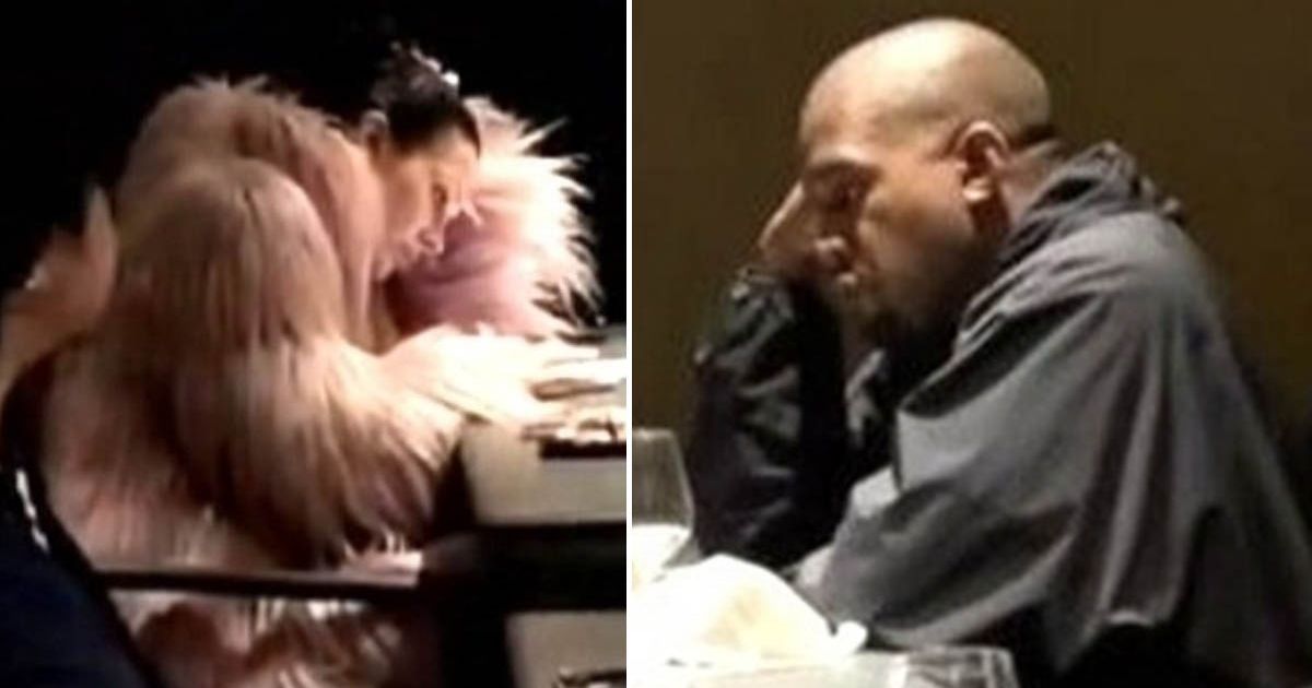 Kanye West and Bianca Censori look distracted as they have dinner in Tokyo