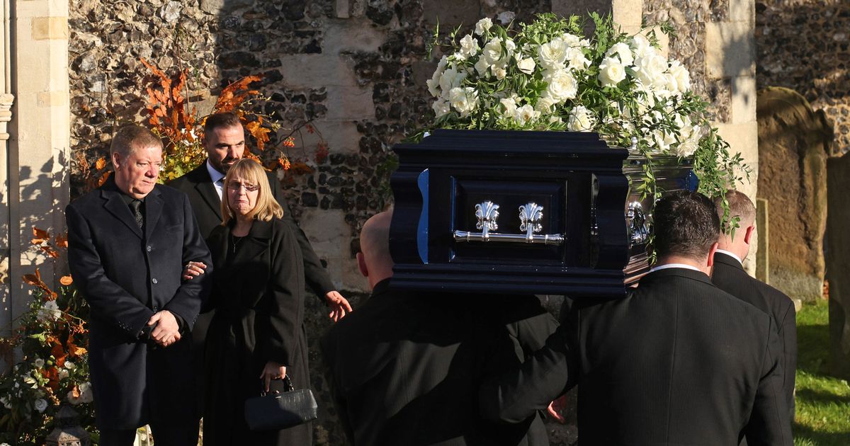 Sad tribute from son Bear at Liam Payne's funeral