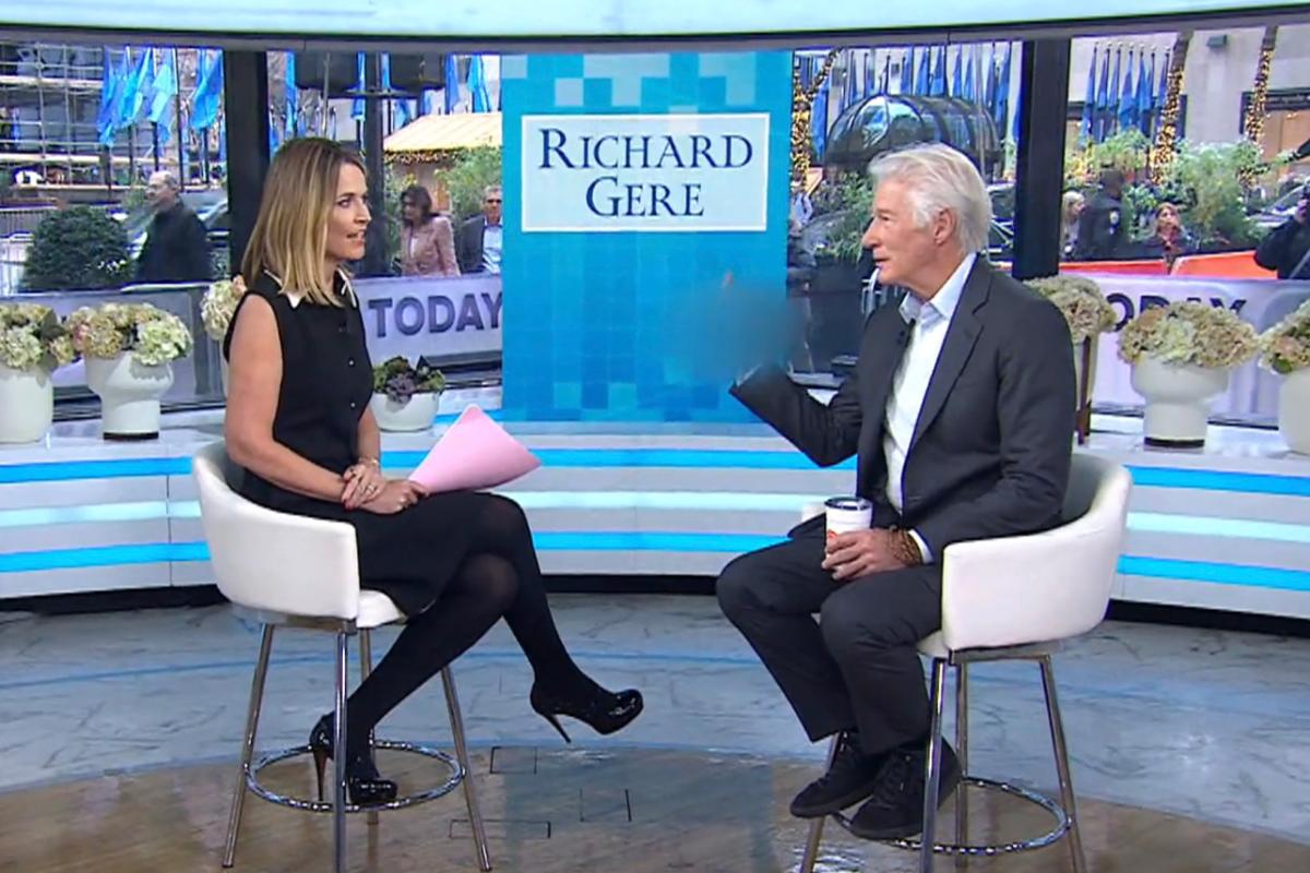 Savannah Guthrie Stunned As Richard Gere Flips Her Off On ‘Today’: “You Just Did An Obscene Gesture On This Family Morning Show”