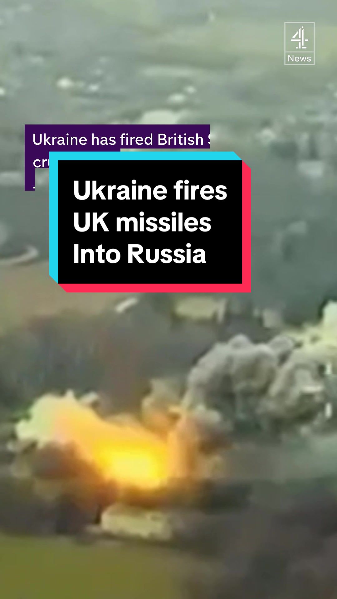 Ukraine has fired British-made Storm Shadow cruise missiles into Russia, according to reports. This comes a day after the US approved the use of ATACMS missiles in Russia.  #Ukraine #Russia #missiles #channel4news #c4news