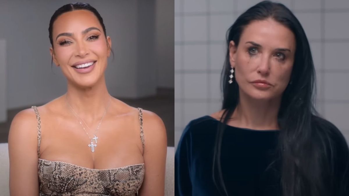 ‘Sort Of Like An AI Watching The Terminator’: Kim Kardashian Is Getting Roasted For Her Review Of Demi Moore In The Substance