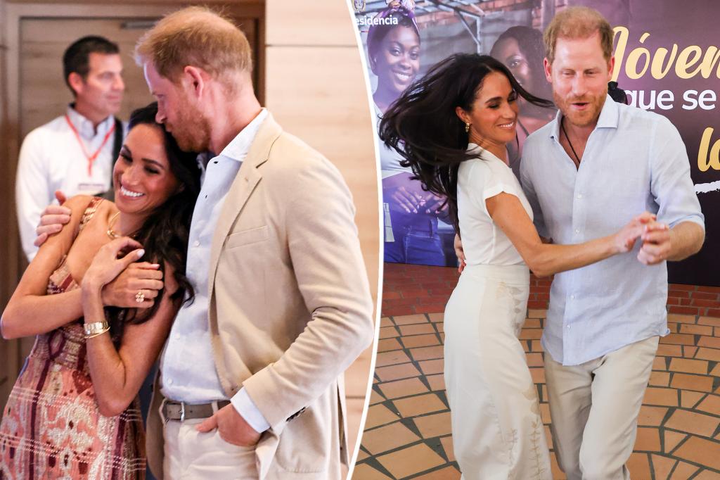 Prince Harry, Meghan Markle put on united front in behind-the-scenes...