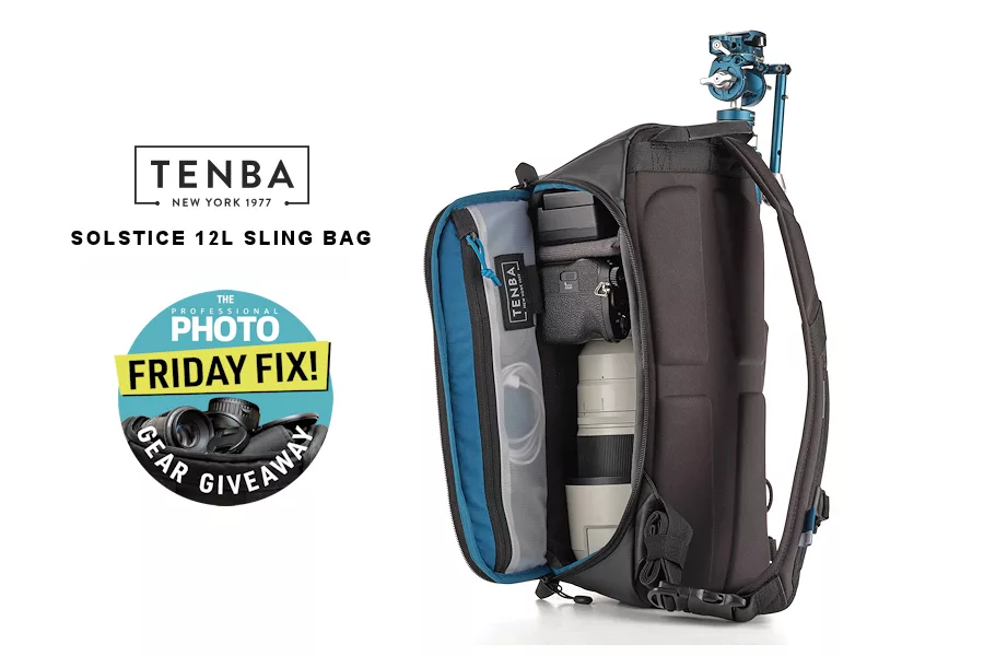 The Friday Fix Competition – Win a Tenba Solstice 12L Sling Bag worth £120