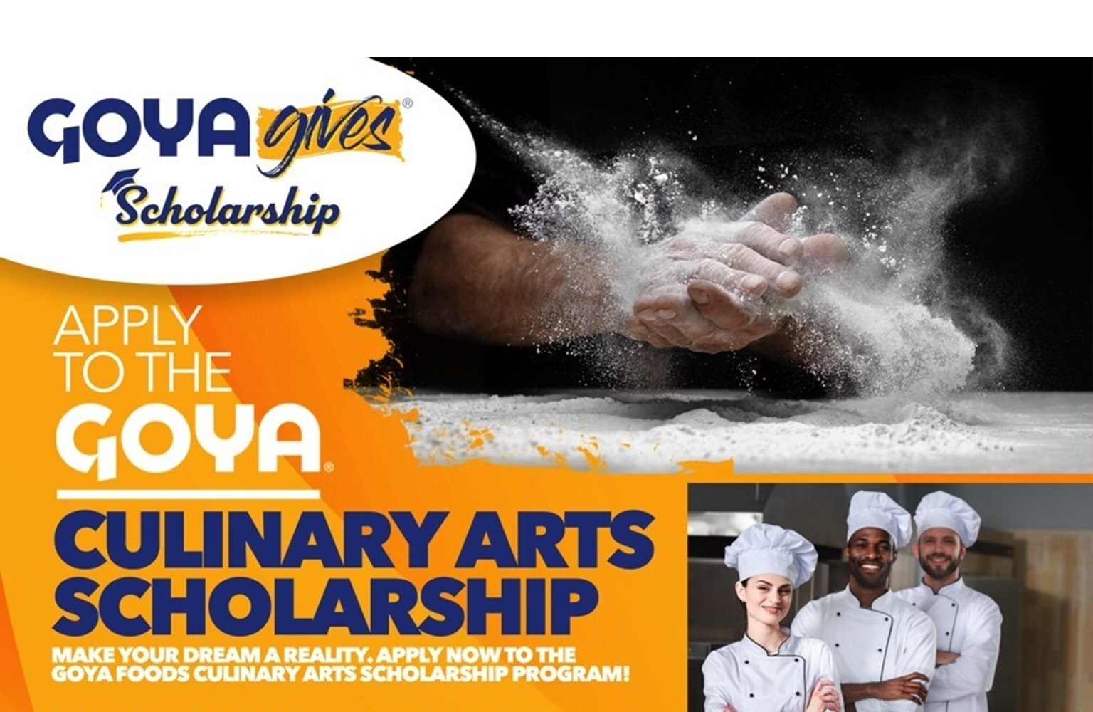 Goya Foods offers $20K arts &amp; food science scholarships to students nationwide