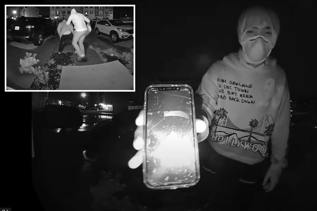 Porch pirate caught twerking on Ring camera returns to home to whine after victim posts video online: ‘That’s my a– on the internet’