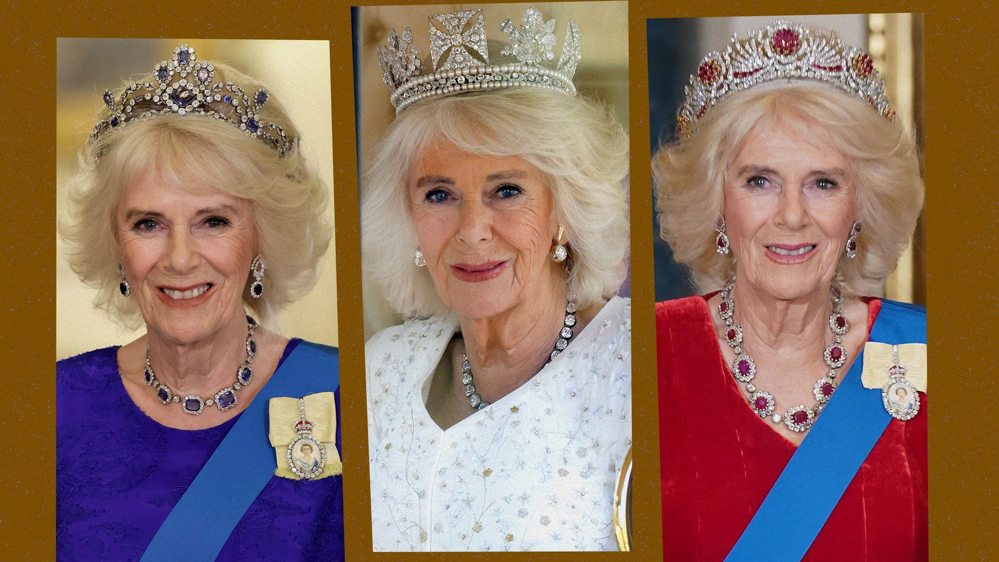 A Guide to Queen Camilla’s Jewelry During a Dazzling, Tiara-Filled Year