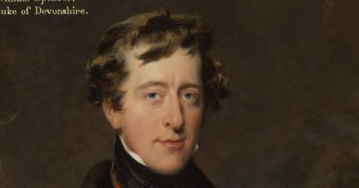 Portrait of the 6th Duke of Devonshire who built a positive legacy in Ireland