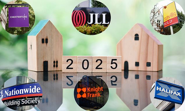 Will house prices rise or fall in 2025? All the forecasts