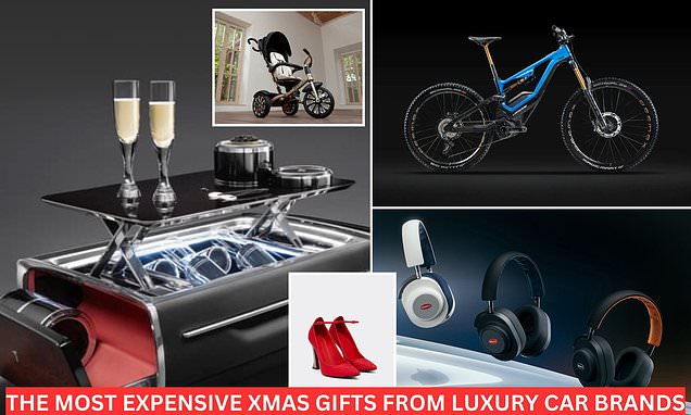 Christmas present for a petrolhead? 10 crazy luxury car brand gifts