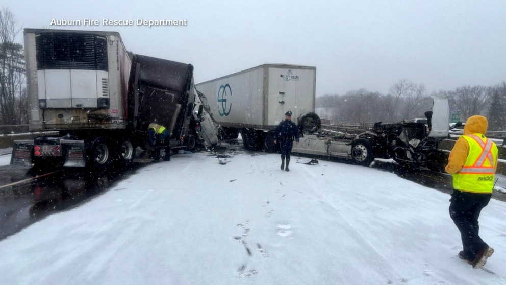 Video Millions under winter alerts during holiday travel