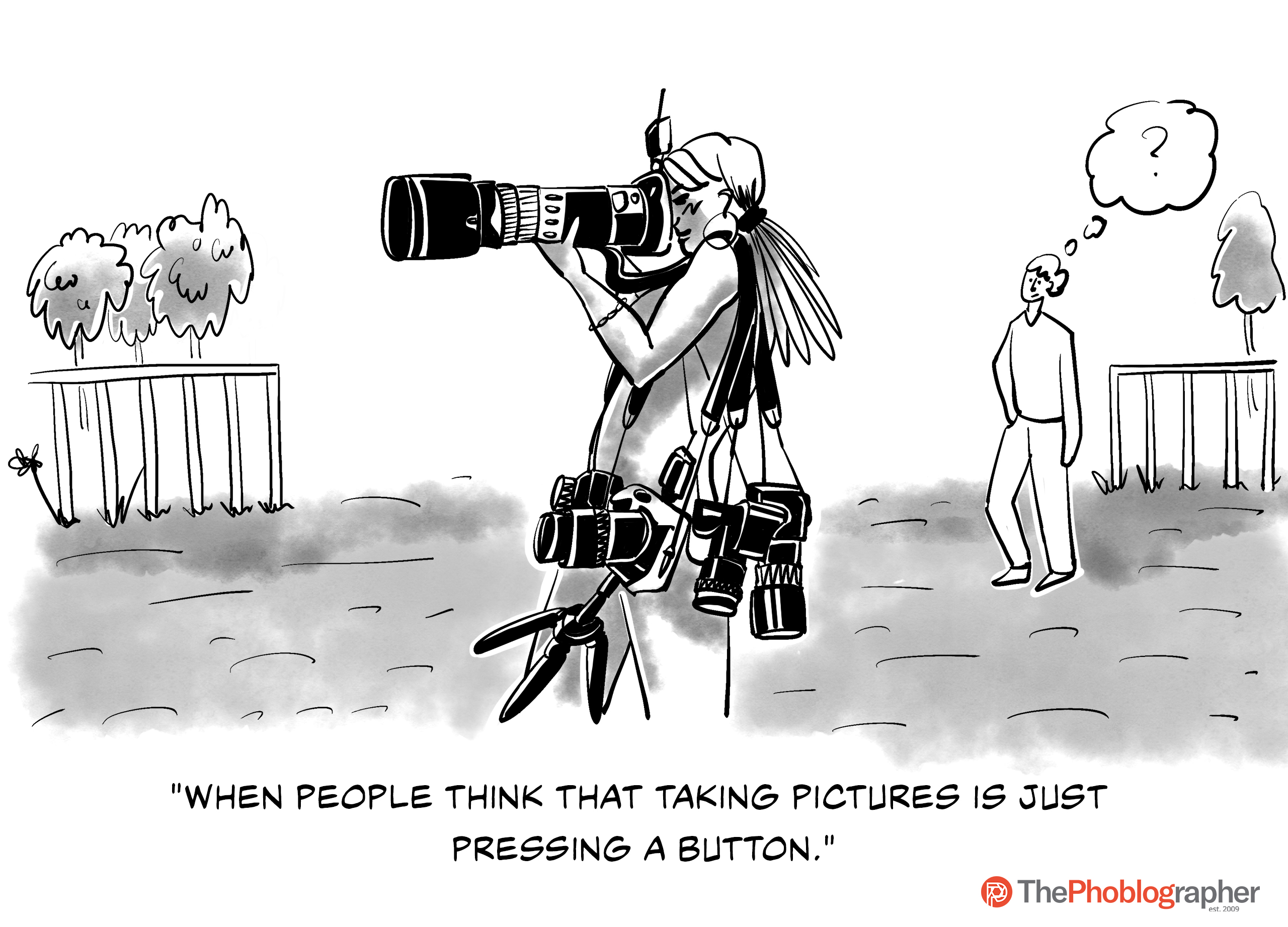 Is Taking Photos Simply Just Pressing a Button?