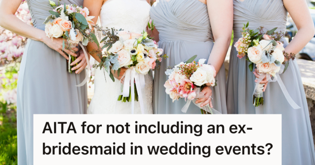 A Bridesmaid Chose To Leave The Wedding Party Over A Dress, Then Got Mad When The Bride Excluded Her From The Festivities