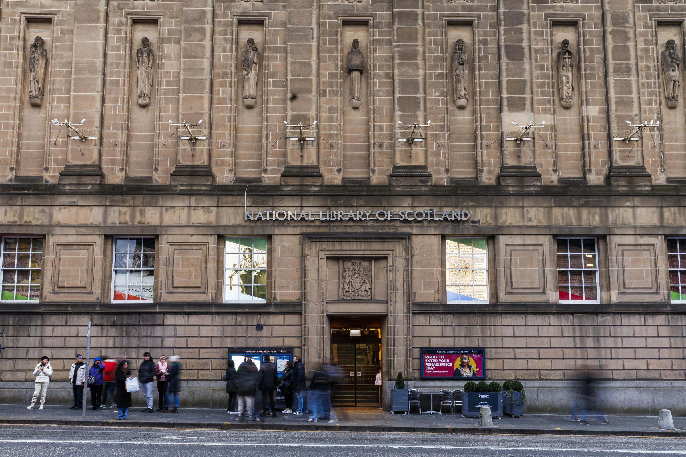 National Library of Scotland sees visitor numbers return to pre-Covid levels