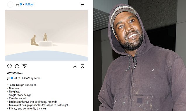 Kanye West reveals plans for his dream 'DROAM' city