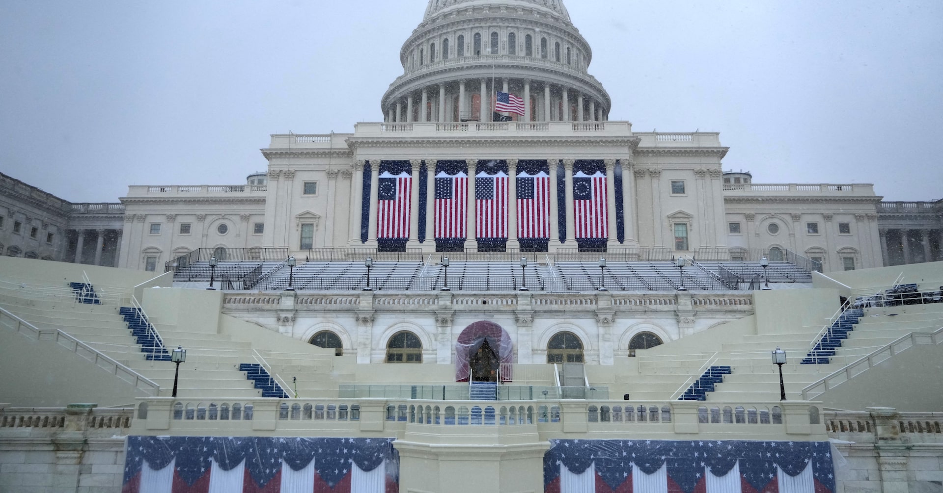 Trump Inauguration Live: US prepares for new president to be sworn in