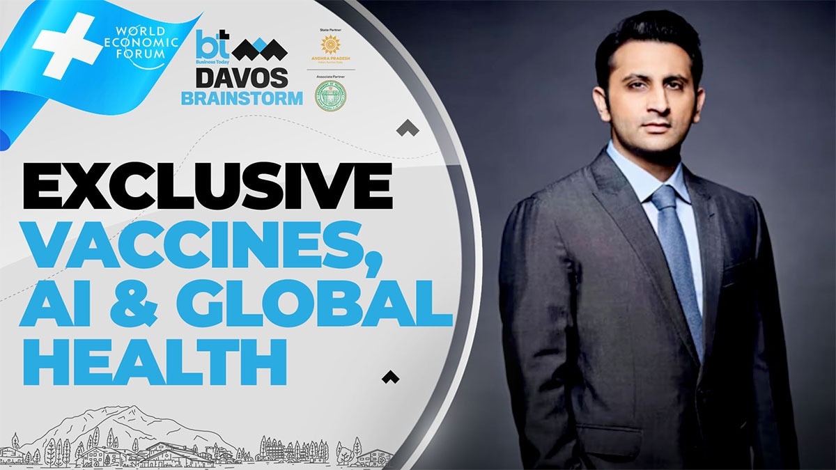 WEF Davos | Future Of Vaccines &amp; Healthcare: Adar Poonawalla Exclusive