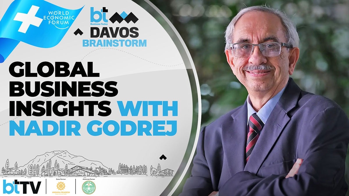 WEF Davos | Nadir Godrej On Commodity Prices, Business Growth &amp; Global Challenges