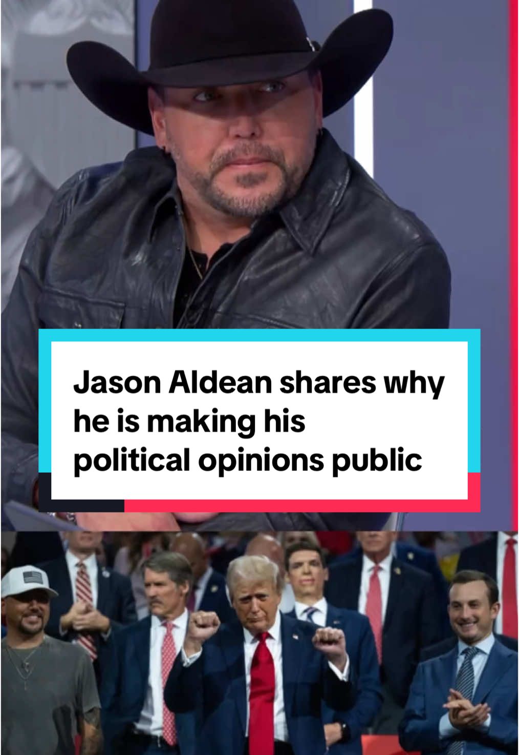 @Jason Aldean did not always make his political opinions public, but he told CBS Mornings why he decided to publicly support Donald Trump: “I like what he stands for.” #justinaldean #trump #inauguration