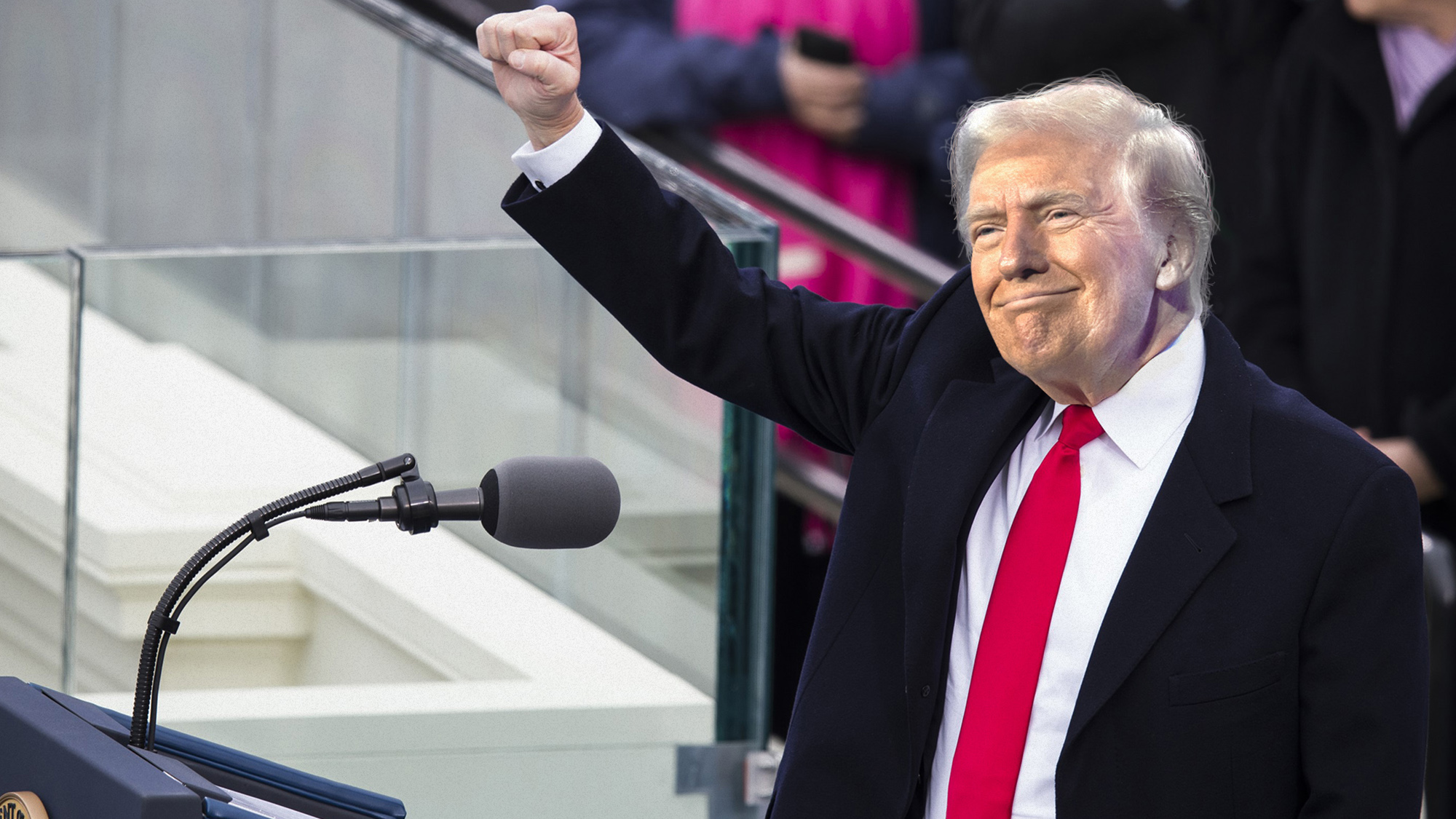 Inauguration Begins With Moment Of Silent Gloating