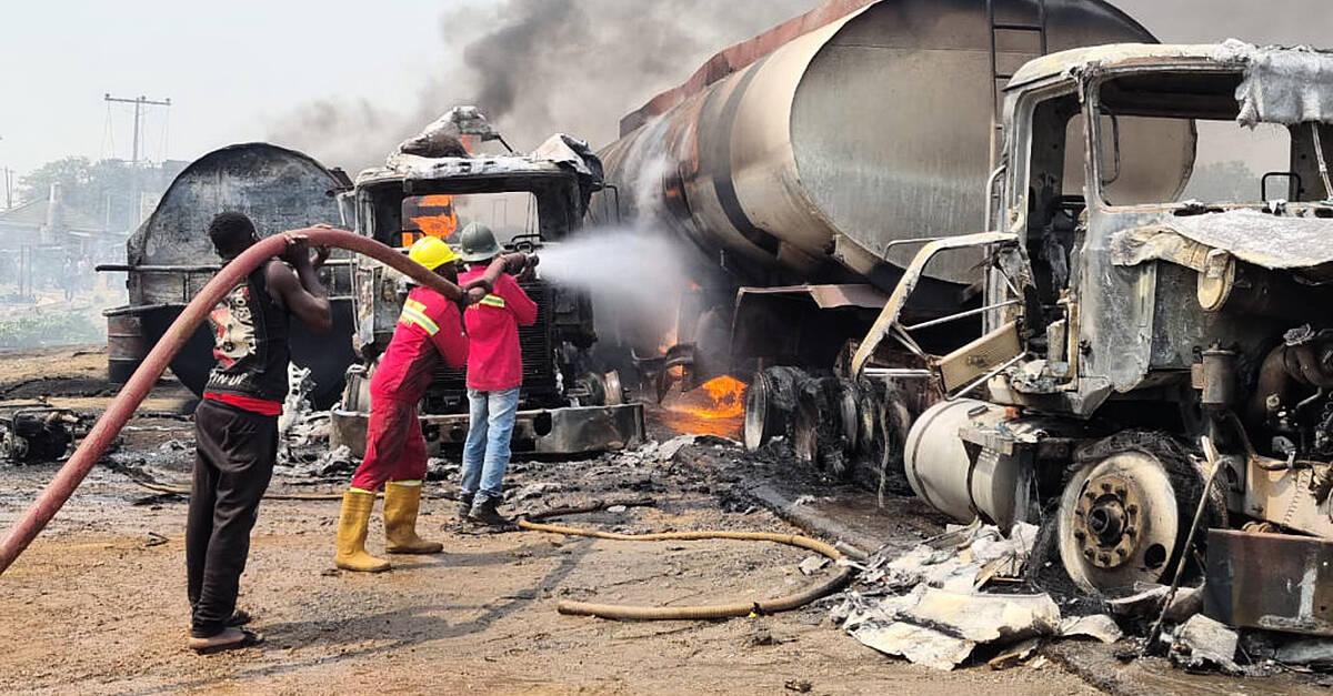 Death toll in Nigeria tanker explosion rises to 98