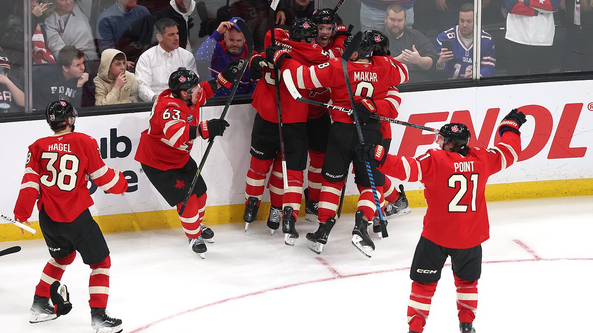 Canada gets last laugh over Donald Trump and USA with dramatic overtime hockey win in Boston final