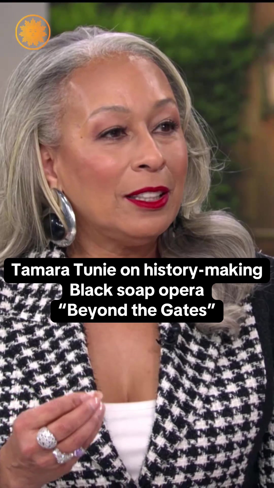 Most of the people in front of and behind the camera at the history-making soap opera “Beyond the Gates” are Black, star Tamara Tunie told CBS Mornings. She shares how that informs everything from storylines to costumes: “It is comfort and there is a shorthand.” #beyondthegates #soapopera